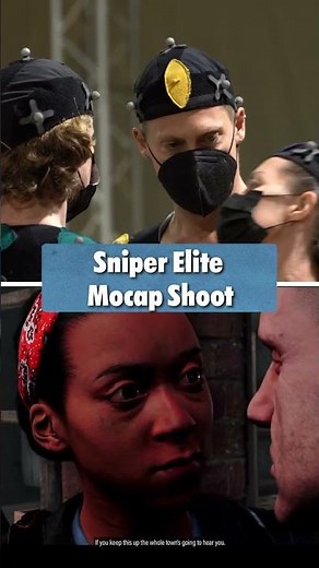 Sniper Elite Motion Capture shoot