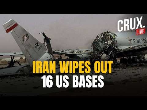 LIVE | Iranian Strikes Damage 16 US Military Sites In Middle East | SHOCKING Report | Trump | IRGC
