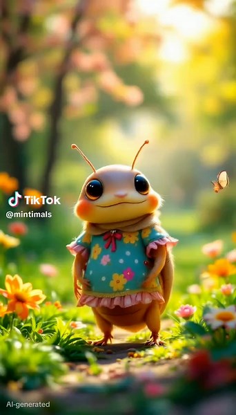 Cute Ladybug Dancing #ladybug #mintimals #foryou #viral #trending