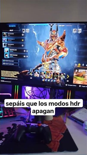 Monitor AOC AGON PRO OLED problemas !! #monitorgamer #monitoroled #like #shorts #playstation #hdr