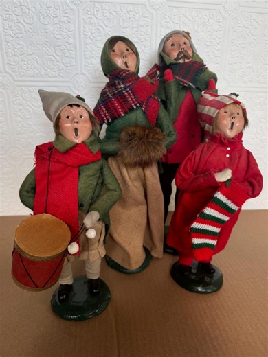 1985 Byers Carolers Family Vintage Christmas - Etsy