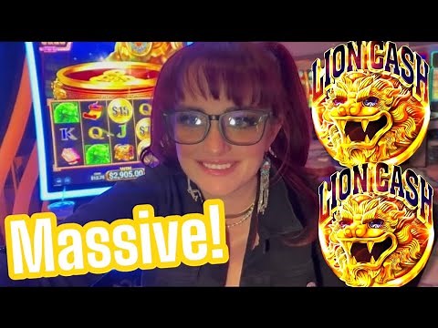 Most Insane!! Back to Back Jackpots!! Lion Cash 🦁