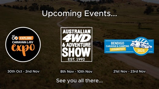 Get ready to catch Great Aussie Caravans at Australia’s biggest outdoor and adventure shows! Explore our latest range, chat with the team, and discover why we’re Proudly Australian Made. Built for Adventure. 📍 Upcoming Events: ✨ Let’s Go Explore Caravans & RV Expo 2025 ✨ Perth 4WD & Adventure Show ✨ Bendigo Caravan & Camping Leisurefest 2025 🗓️ Save the dates — we’ll see you there! #GreatAussieCaravans #AustralianMade #CaravanShow #AdventureAwaits #VanLifeAustralia #ExploreAustralia #CaravanLi