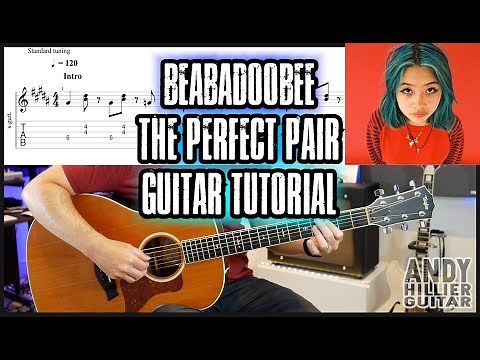 How to play beabadoobee The Perfect Pair Guitar Tutorial Lesson