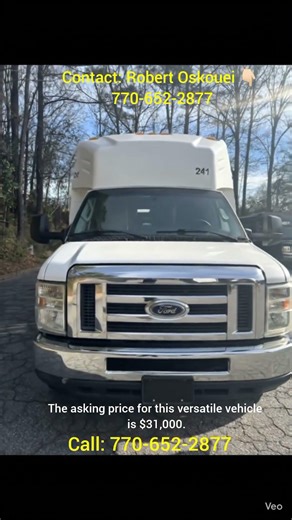 2016 Ford E-450 Mini Shuttle Bus For Sale 🚐 Clean & Ready For Service