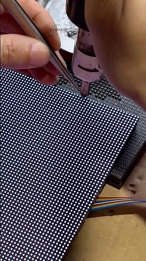 How to properly repair an LED screen? #ledscreen #ledpanelrepair #ledscreen #shorts