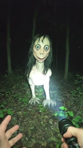 Momo Appeared Twice in One Night #paranormalactivity #terrified #momotok