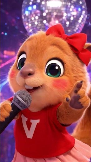 Capybara Cartoon Energetic Dance