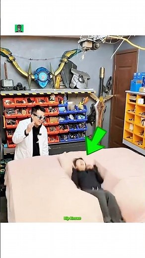 This bed saves you from Earthquake😱