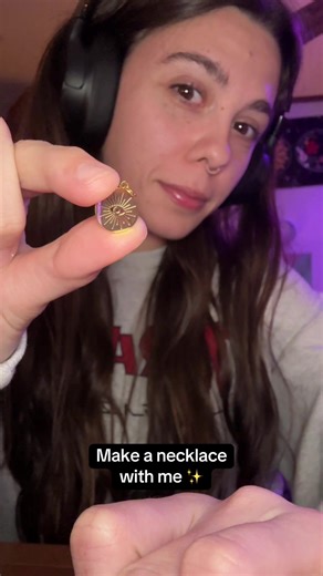 I need to get more beads I am running LOW ☹️ I looooove me a good beaded necklace though 🧚🏻‍♀️🤞🏻 #beadednecklace #handmadejewelry #smallbusiness #necklace #crystaltok