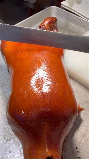 Perfect 👌 Authentic Peking Duck 🦆😋 #food #usa #shorts