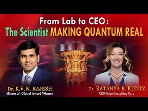 From Lab to CEO : The Scientist MAKING QUANTUM REAL | First of its kind video on youtube