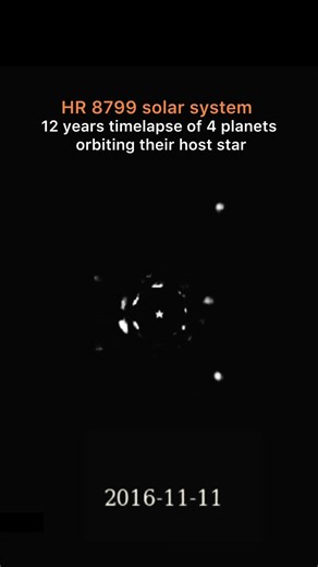 HR 8799 solar system!