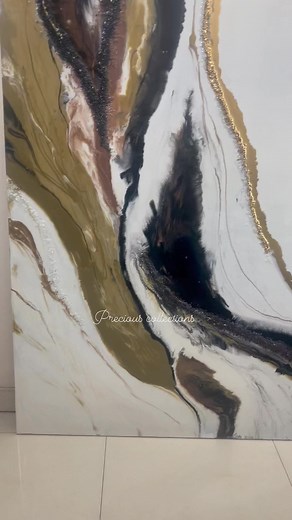 1.1K views | Large abstract theme epoxy resin painting. Size-4ft by 8ft. Customize order. | Precious Collections | Facebook
