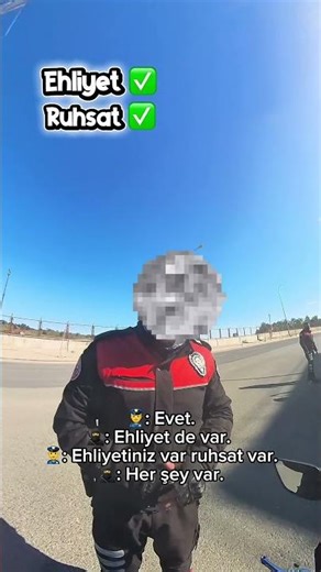 Hayatımda gördüğüm en iyi yunus polisi 😁