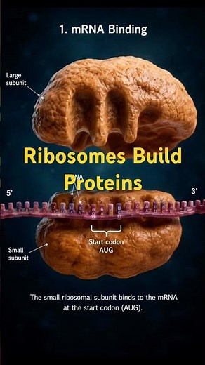 Ribosomes: The Molecular Machines That Build Every Protein |#science