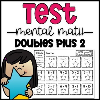 1st Grade Doubles  2 Addition Assessments | Fluency Checks