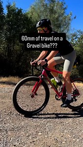 60mm of travel… on a gravel bike? 🤯 Cycling tech is getting wild — and we’re not complaining. | Performance Bicycle