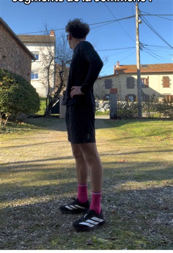 Full black avec un peu de rose #allblackfits #running #strava #pourtoiiiii #outfit