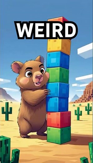 “Nature’s Lego? The Truth About Wombat Poop 🧱😂” #shorts