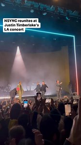 NSYNC reunites at Justin Timberlake's LA concert. | Variety