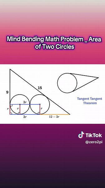 Mind-Bending Math: Area of Two Circles
