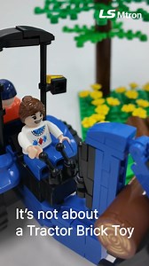 It’s not just about the NEW LS Tractor MT2 Brick Toy. It’s about our technology. Inspired by the MT2 sub-compact tractor, built on power and versatility. A reflection of reliable Korean engineering excellence, enabled by LS Mtron’s technology in Tractors and Injection Molding Machines. Made by OXFORD, an LS Mtron customer, using LS Mtron’s injection molding machines. A small object, telling a bigger engineering story— from real tractors to technology. LS Tractor | LS Injection molding machines