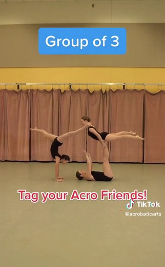 Group Choreography for Acrobatics for 3 People