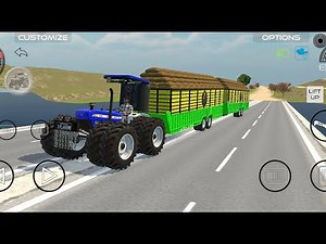 new real trending tractor farming Simulator gameplay real tractor driving simulator gameplay