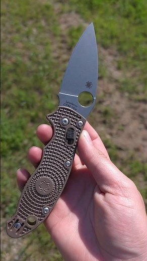 Spyderco Manix 2 Lightweight 15V Sprint! 🔥 Brown FRN EDC Beast ​⁠‪@SpydercoKnivesOfficial‬