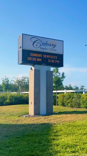 Welcome to Calvary Baptist Church! We’d love to invite you to join us for a Sunday service tomorrow. Come and experience uplifting worship, Bible preaching, and a welcoming church family. We’re saving a seat for you! #calvarylakeland #lakelandchurch #baptistchurch | Calvary Baptist Church Lakeland
