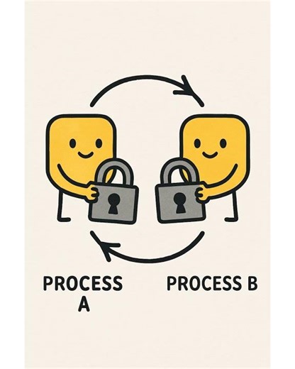 Deadlocks Explained: Real-World Example & Key Terms Simplified
