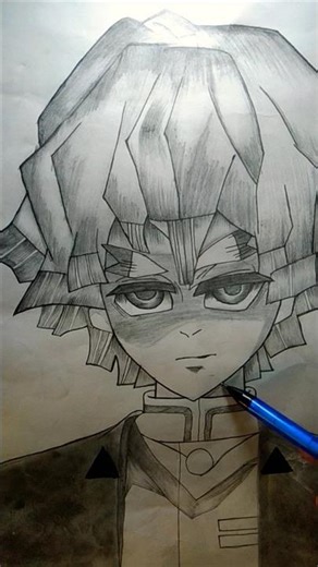 draw of Zenith 💫 from demon Slayer 💫