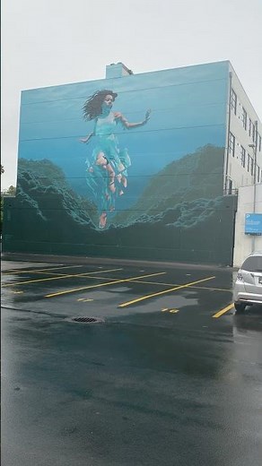 “Pania of the Reef” Mural #newzealand #mural