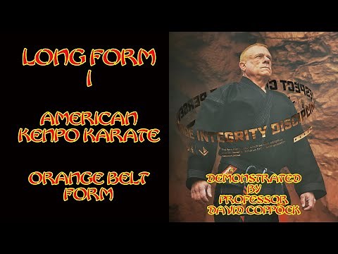 Long Form 1 American Kenpo Karate