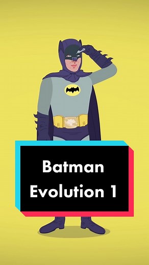The Evolution of #batman #thebatman #animation #cartoon #adamwest #michaelkeaton #dc #dccomics #dccomic #comic #fun #funny #tellitanimated #fyp #fypシ
