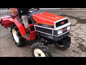 ヤンマー 15馬力 4WD ディーゼルトラクター F155 使ってみました