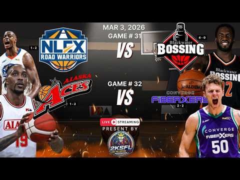 LIVE: NLEX VS BLACKWATER | ALASKA VS CONVERGE | DAY 10 | 2KSFL LNB