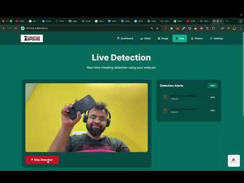 AI Classroom Cheating Detection System using YOLOv8 & Django | Final Year Project Demo