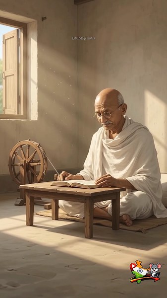 Mahatma Gandhi – The Man Who Changed India 🇮🇳 #mahatmagandhi #gandhijayanti