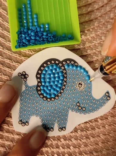 ASMR Blue Elephant Experience for Relaxation