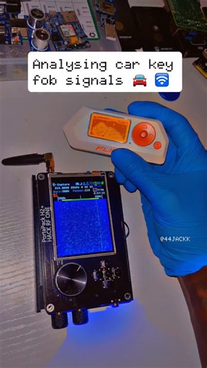 +44JACKK on Instagram: "Rolling codes are a security feature used in car key fobs that generate a new code each time the fob is used. The application I’m using is an experimental rolling-code analysis toolkit developed by @rocketgod.official & members of the Flipper Zero community. It is designed for research and signal analysis, allowing users to observe and study RF communications from car key fobs. While this toolkit cannot clone a key, it highlights potential weaknesses in how some manufactu