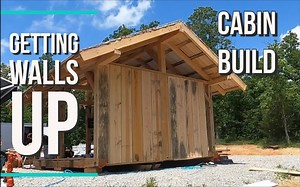 8.8K views · 116 reactions | Our DIY cabin walls are ready, and we're giving you a sneak peek inside | Tick Creek Ranch | Facebook