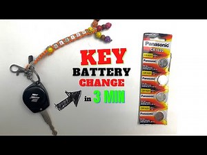 Come sostituire la batteria della chiave della Suzuki Swift