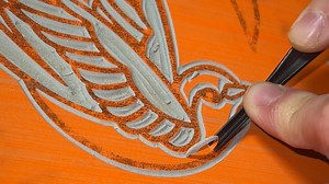 92K views · 323 reactions | Carving a swallow 李 Full linoleum carving process | Illukace | Facebook