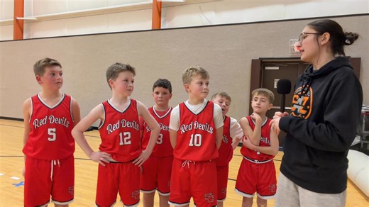 7.5K views · 67 reactions | Natalie Holbrook talks with the 3rd grade St. Clairsville boys! | Ohio Hoops Basketball | Facebook