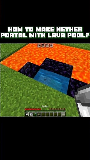 How to make Nether Portal in Minecraft