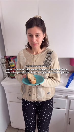 Ashra on Instagram: "This happens to me all the time as an #autistic person and it makes me feel so bad because i want to be grateful and express that, yet at the same time I feel really thrown off and upset! Seemingly “small” things can be really important to me and my regulation, so sometimes something as simple as pre buttering my toast will completely alter my mood and mindset for hours."