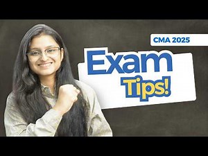 5 Tips to Crack CMA Exam | Learning from my mistakes
