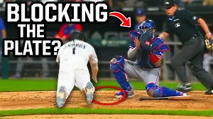 490K views · 4.4K reactions | Game-winning run scores after umpires decide the catcher was blocking the plate, a breakdown | Jomboy Media | Facebook